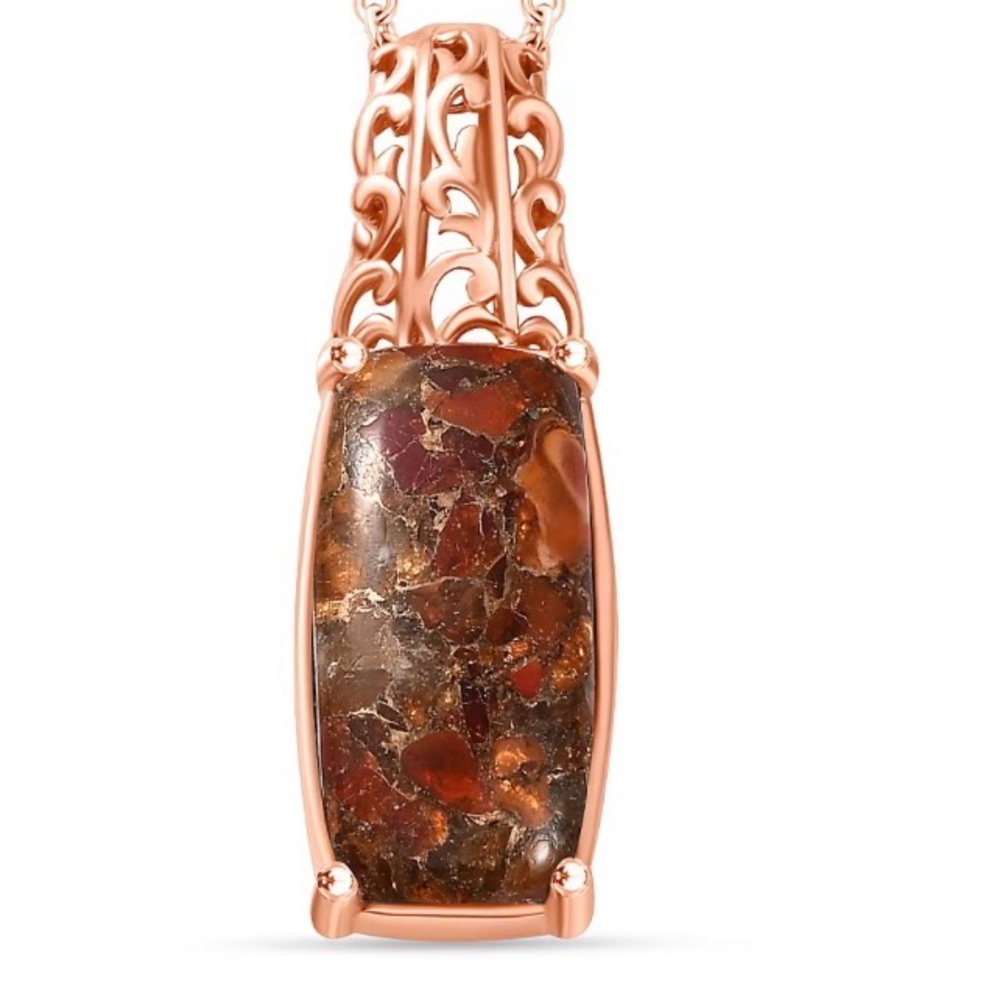 Fire Opal Necklace